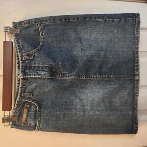 l.e.i. Denim Mini Skirt- size 3